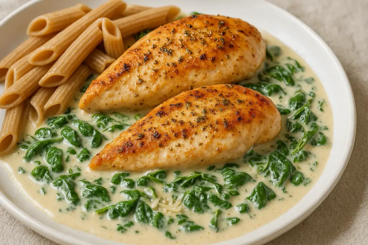 Soczysta pierś z indyka w sosie