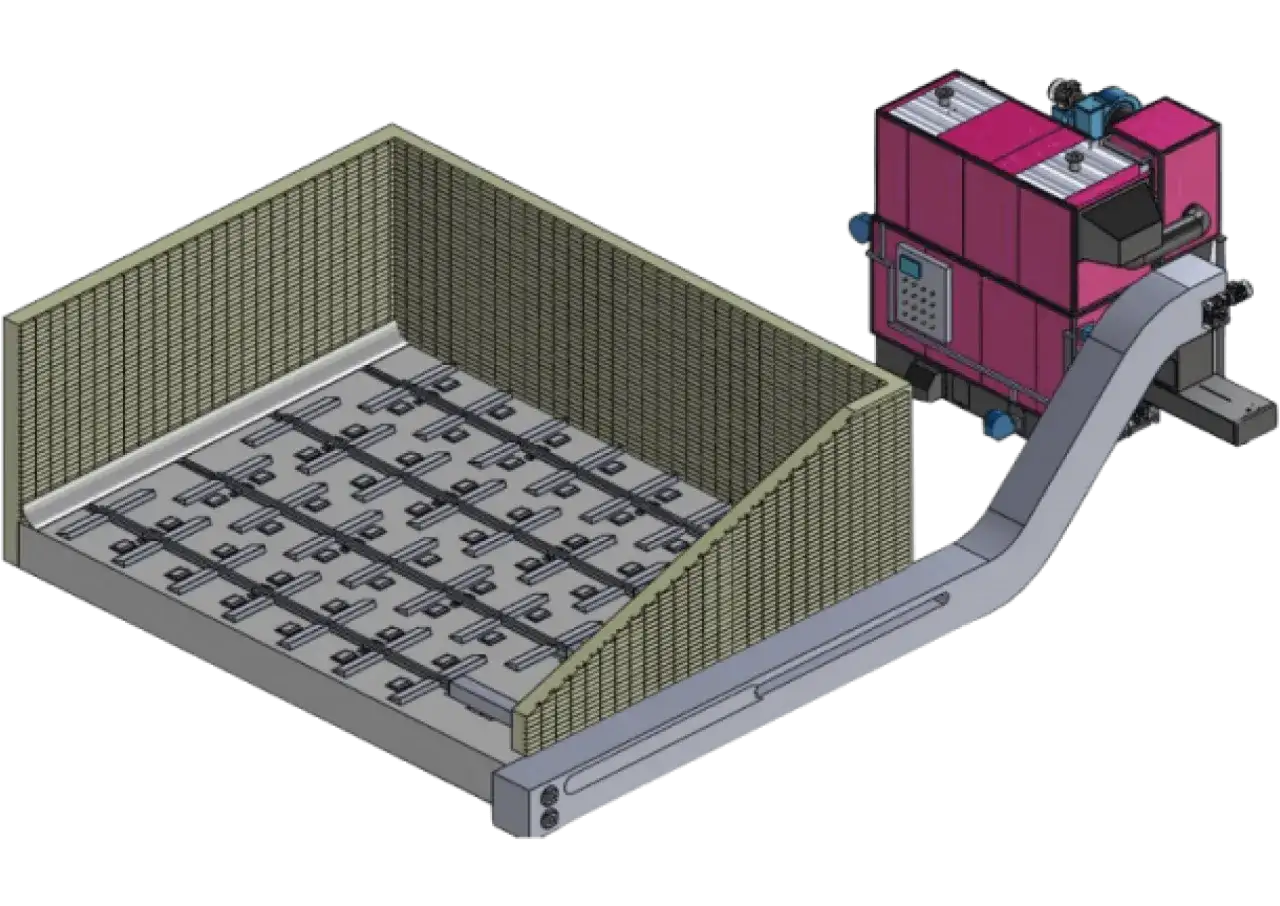 Komponenty układu hydraulicznego ruchomej podłogi