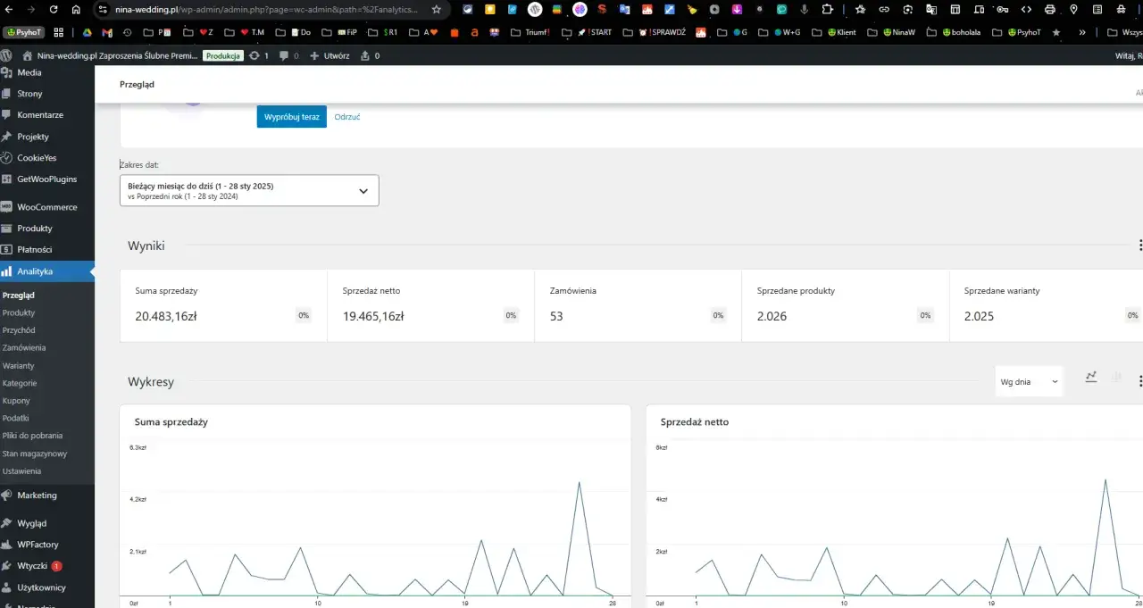 WordPress i WooCommerce logo
