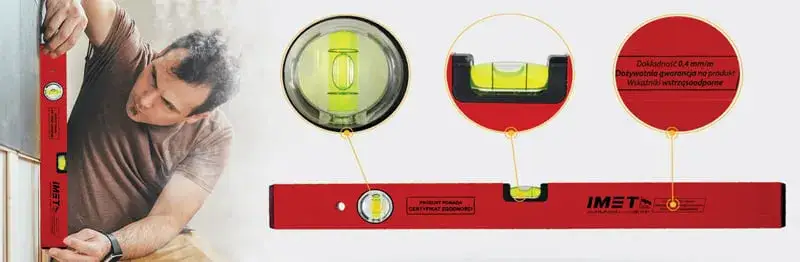Jak prawidłowo trzymać poziomicę i odczytywać pęcherzyk