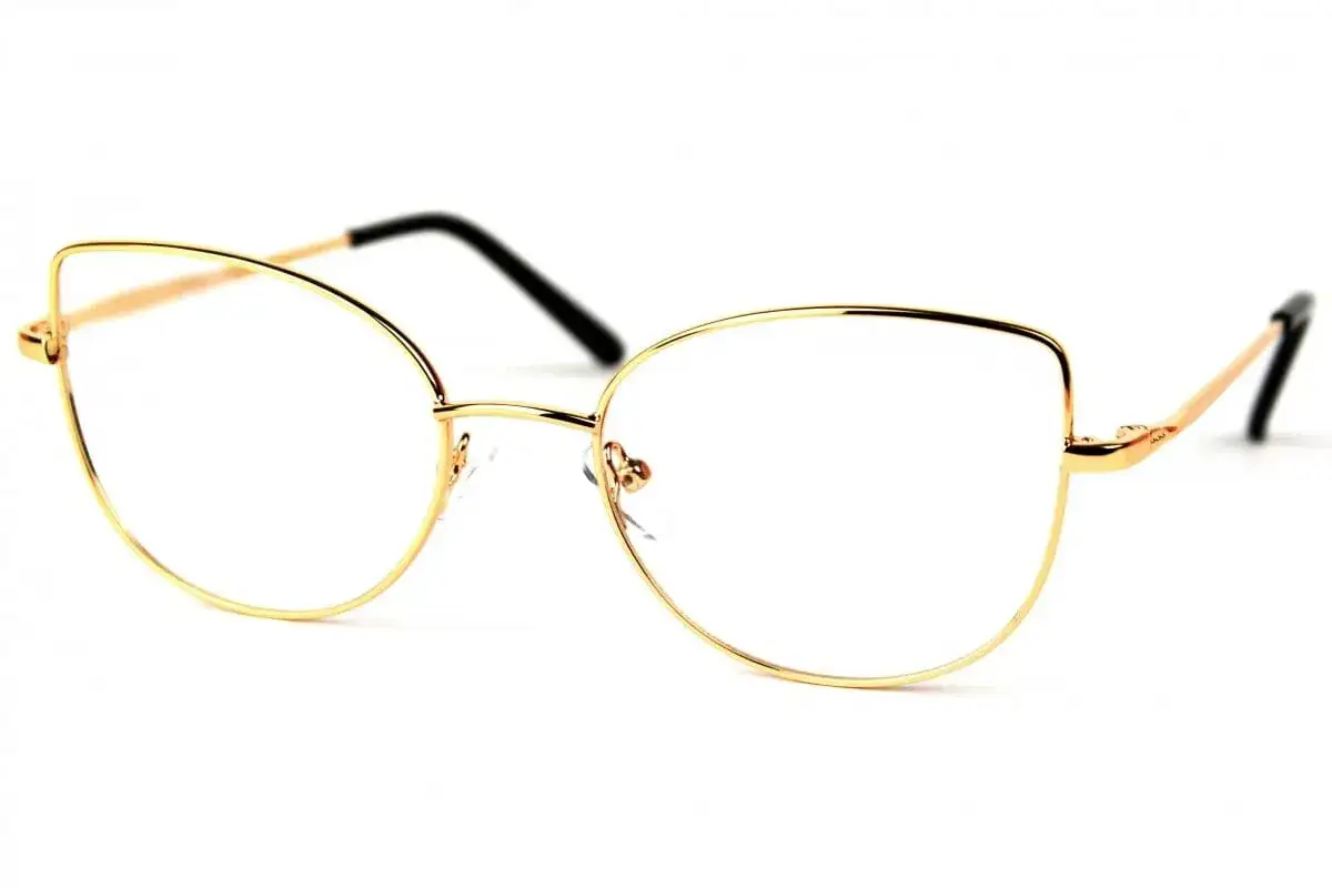 r&oacute;żne style złotych oprawek okulary