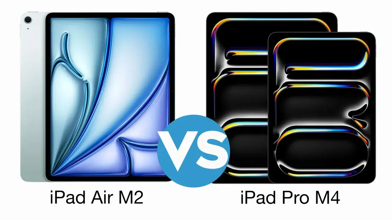 Porównanie: jaki jest najnowszy iPad - iPad Air M2 kontra iPad Pro M4.
