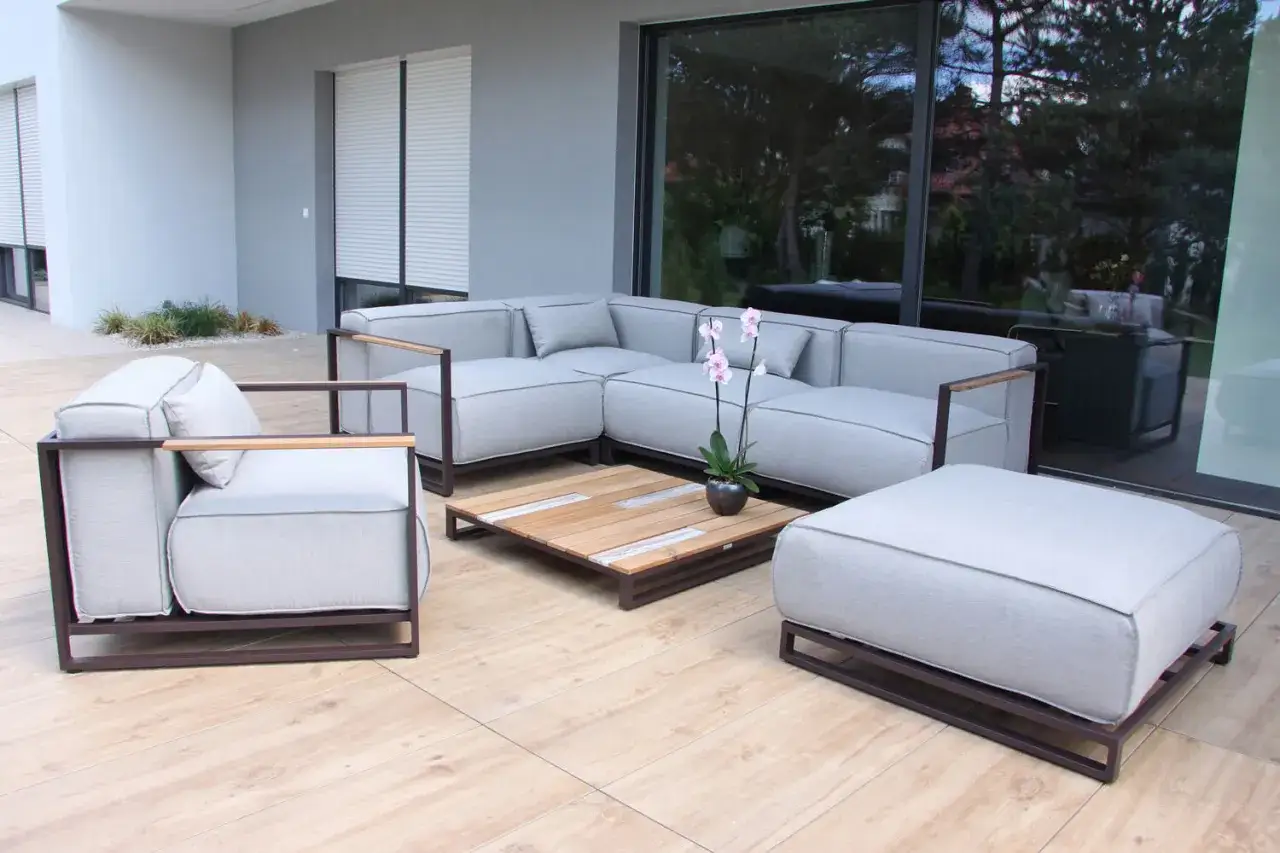 nowoczesne meble tarasowe modułowe