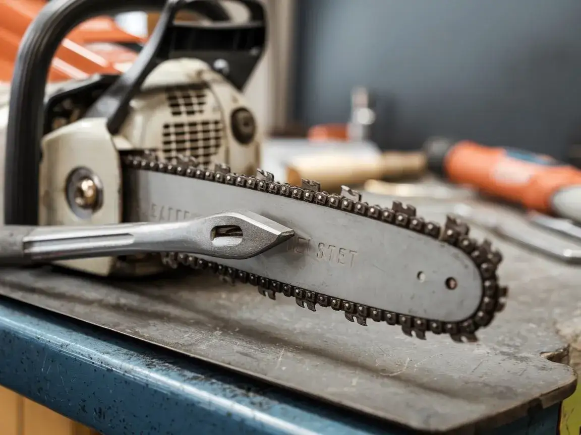 Zdjęcie Jak skrócić łańcuch pilarki - krok po kroku bezpiecznie i skutecznie
