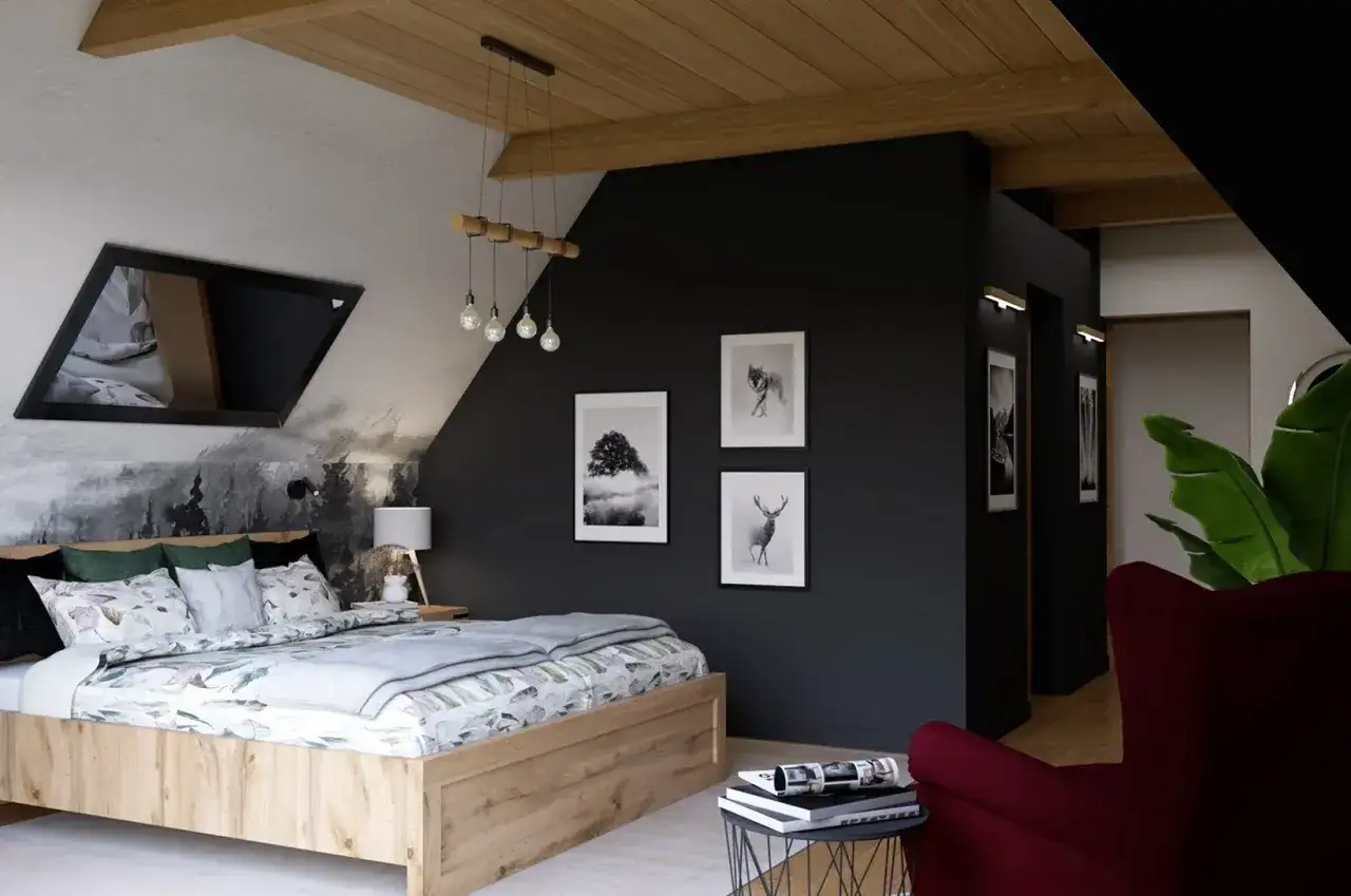 Zdjęcie Jak Efektywnie Pomalować Skosy na Poddaszu - Kompletny Poradnik Krok po Kroku