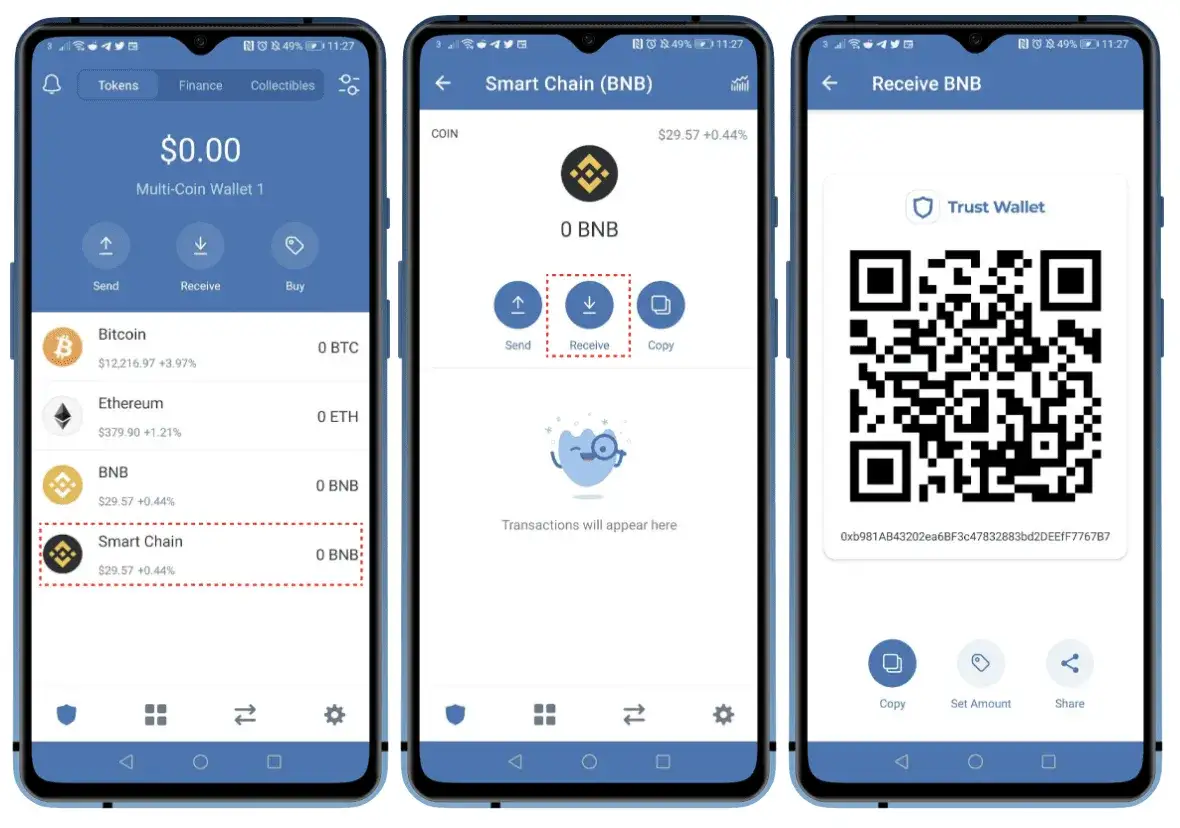 Zdjęcie Jak przelać z Trust Wallet na Binance bez ryzyka utraty środków