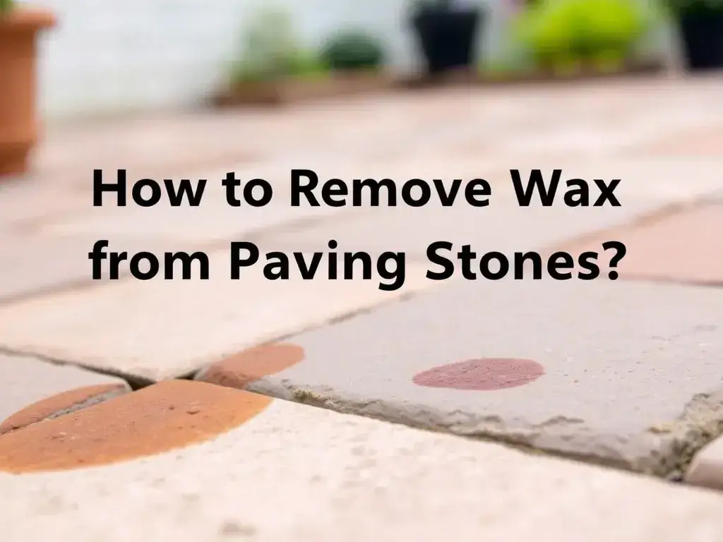 Zdjęcie Jak usunąć wosk z kostki brukowej domowym sposobem - skuteczne metody