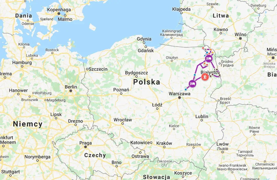 Zdjęcie Trasa motocyklowa Podlasie: najlepsze trasy dla każdego motocyklisty