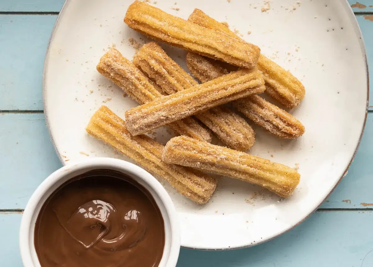 Zdjęcie Cómo hacer churros congelados en freidora de aire para un sabor perfecto