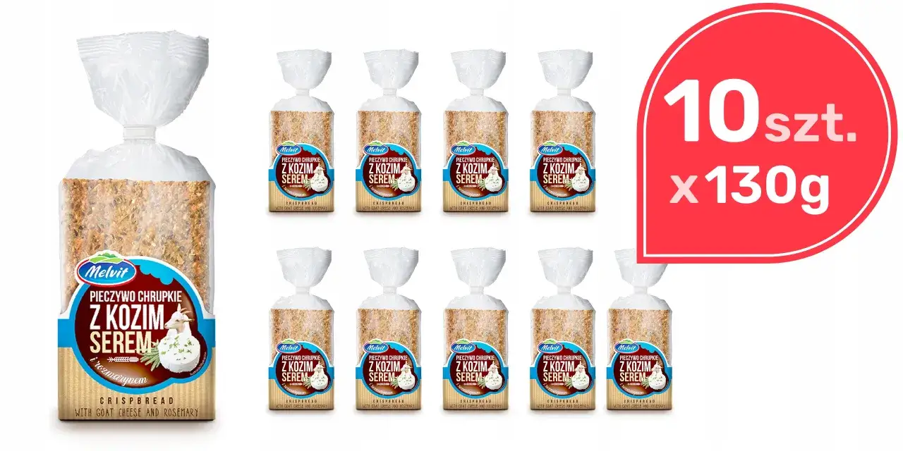 Melvit pieczywo chrupkie w sklepie stacjonarnym