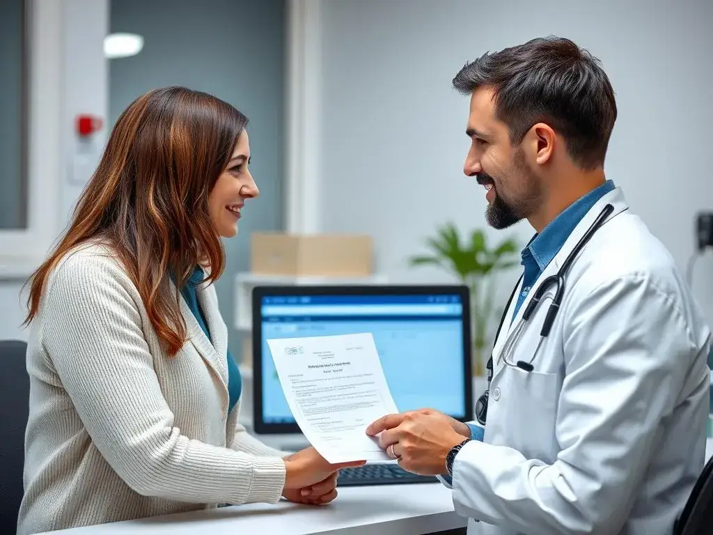 Lekarz wystawiający zwolnienie lekarskie