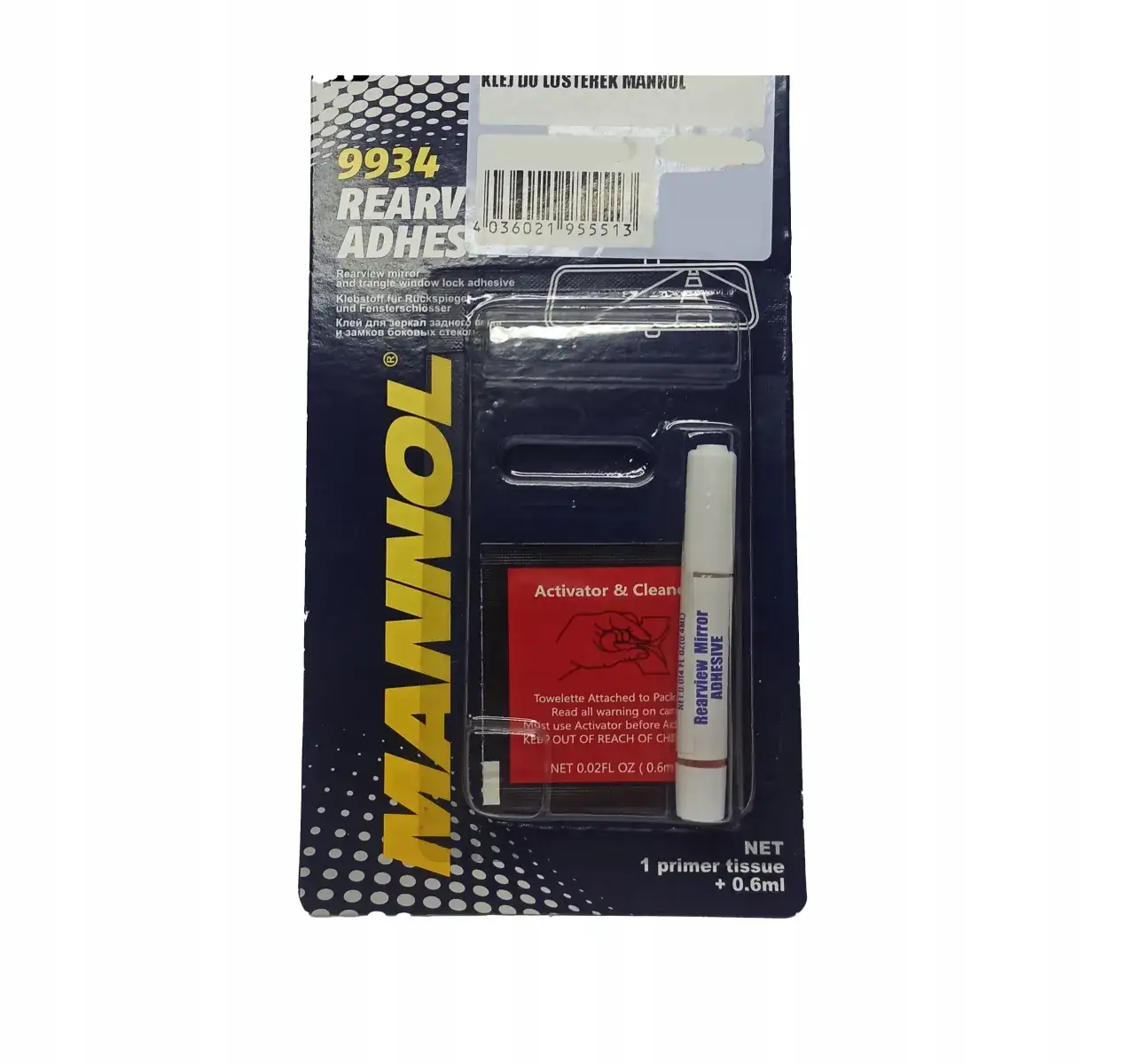 Zestaw do klejenia lusterka wstecznego samochodu, kleje do lusterek