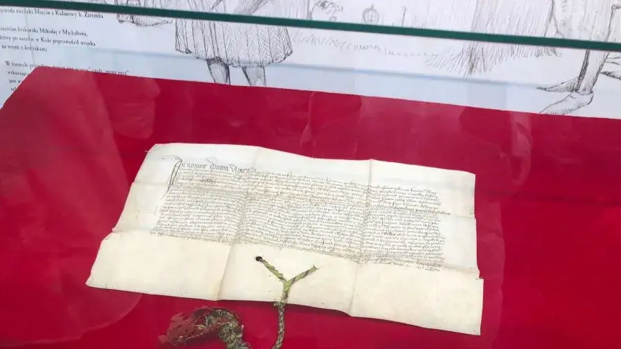 historyk badający stare dokumenty