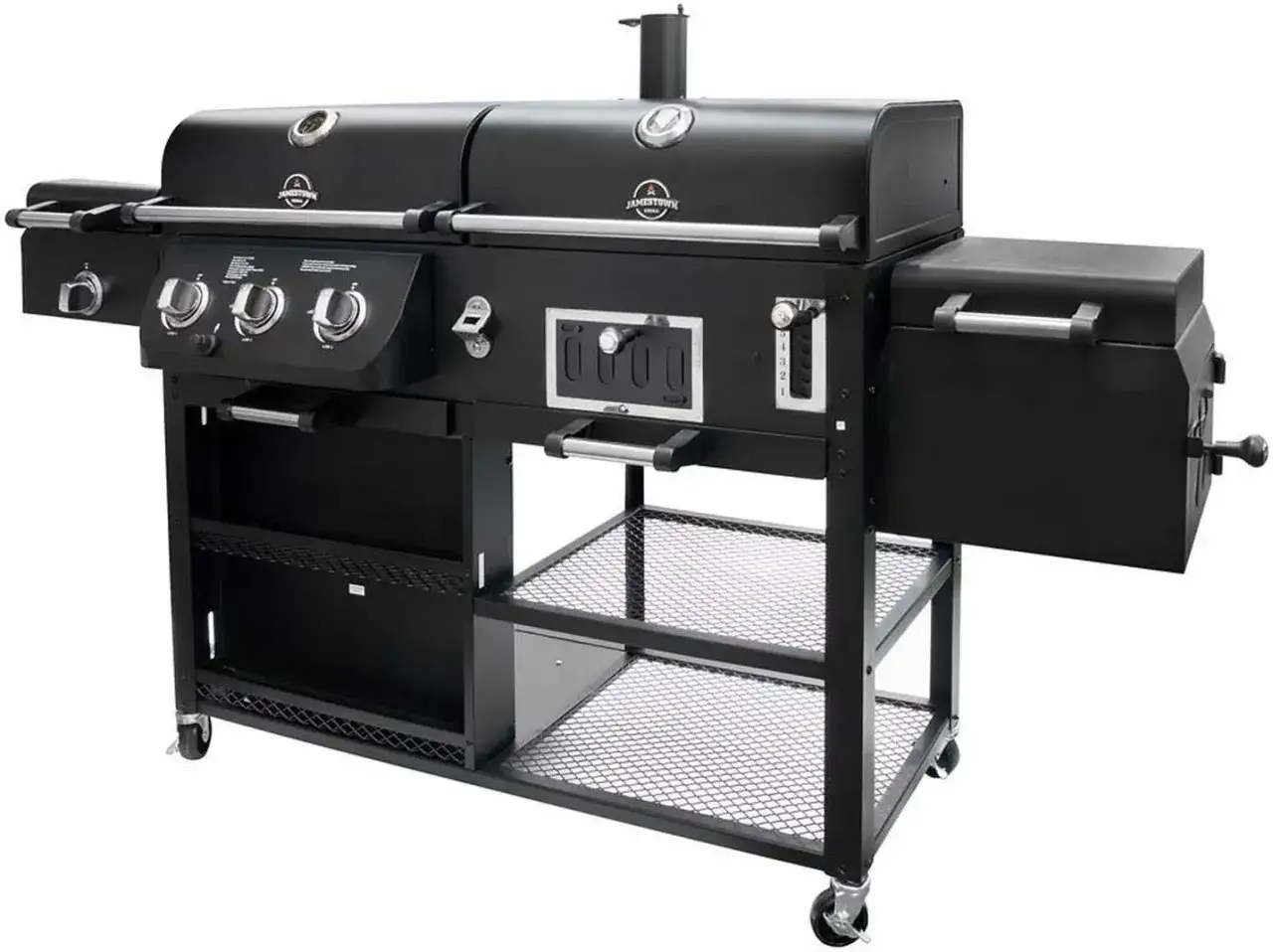 grill Jamestown z akcesoriami różne rodzaje