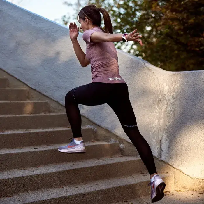 bieganie po schodach prawidłowa technika