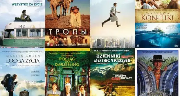 ikoniczne filmy o podr&oacute;żach w czasie kolaż