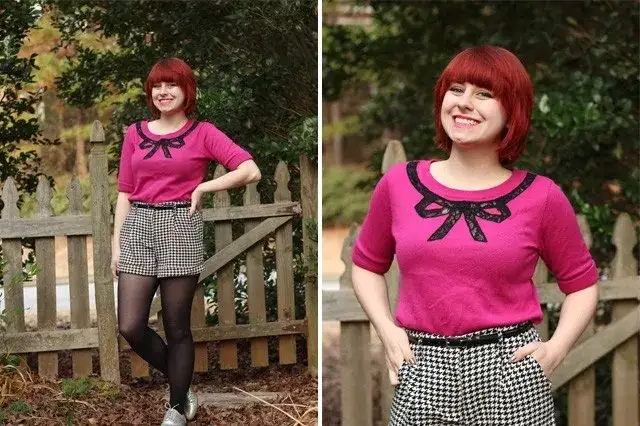 R&oacute;żne fasony bluzek do spodni w pepitkę