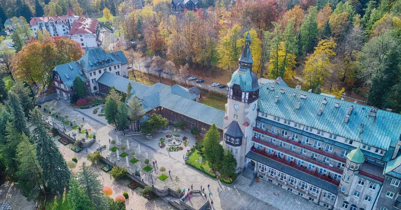 uzdrowisko polskie krajobraz