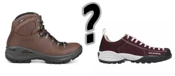 buty trekkingowe niskie i wysokie por&oacute;wnanie