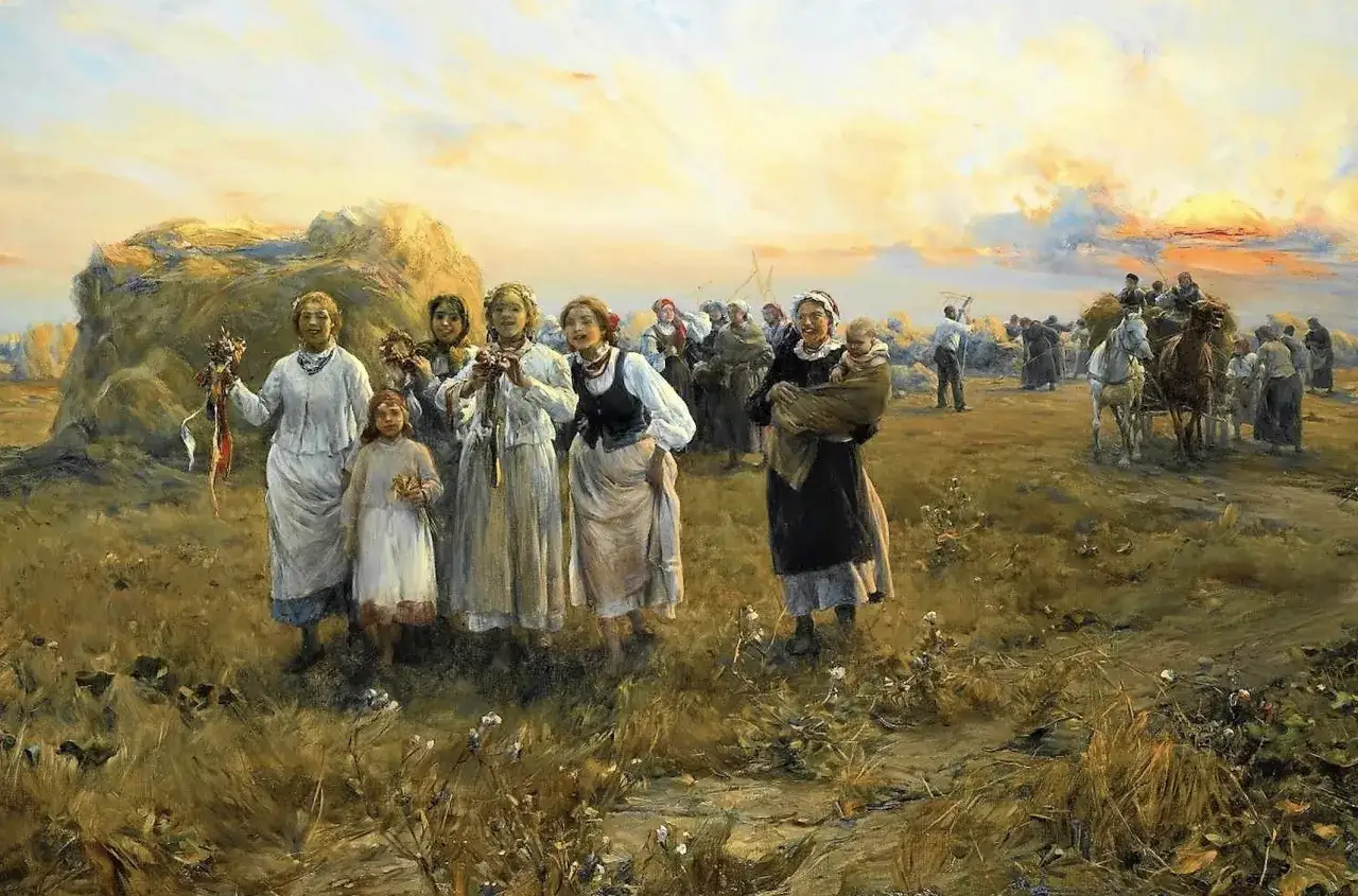 Życie codzienne chłopa pańszczyźnianego praca w polu