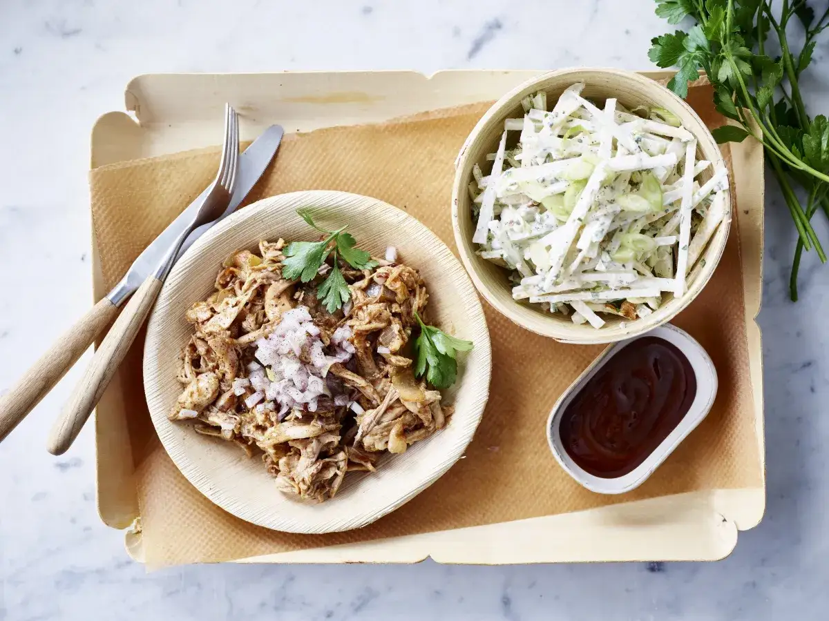 Diff&eacute;rentes cuissons de poulet pour salade (grill&eacute;, poch&eacute;, effiloch&eacute;)