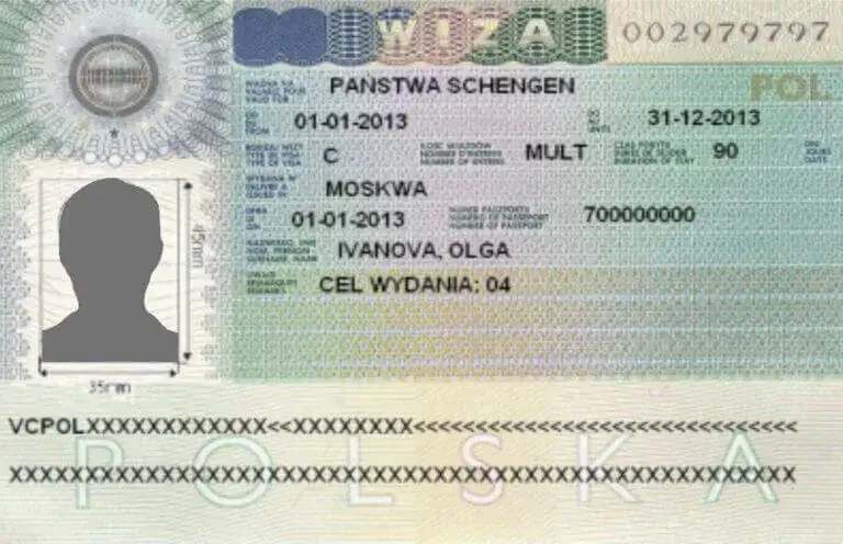 Dokumenty do wizy Schengen Polska