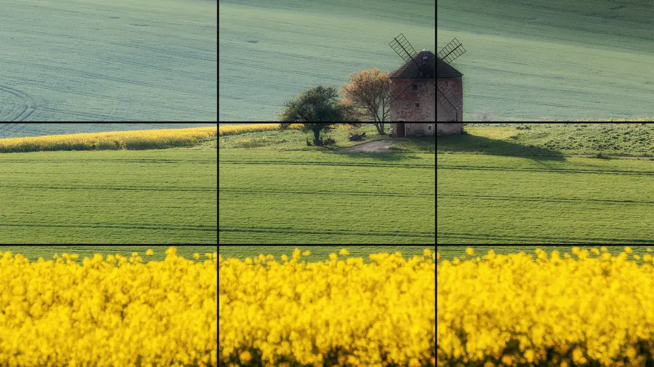 zasada trójpodziału fotografia przykłady