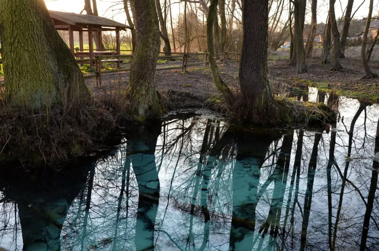 Dłubniański Park Krajobrazowy krajobraz rzeki Dłubni