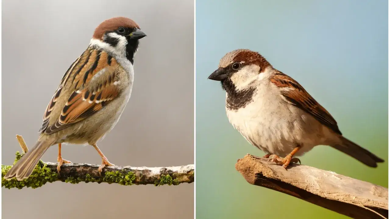 Wr&oacute;bel domowy i mazurek por&oacute;wnanie