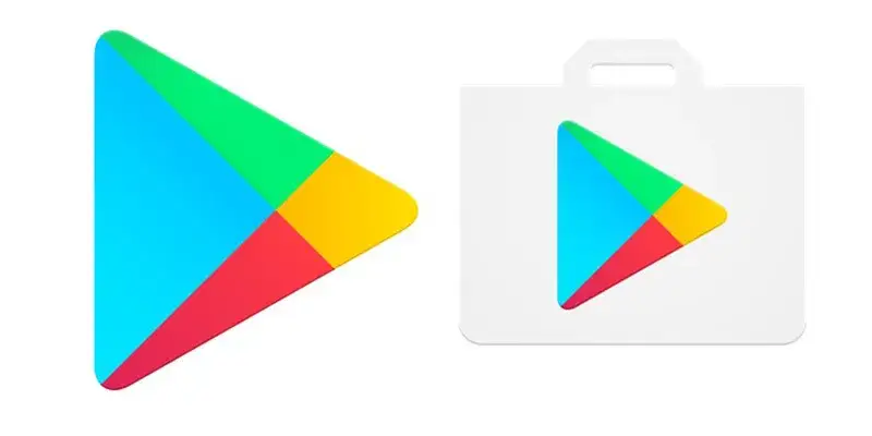 Sklep Google Play ikona na telefonie