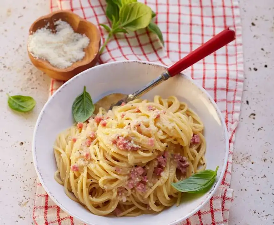 składniki na carbonarę thermomix