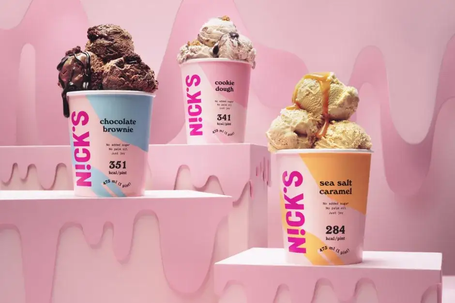 dietetyczne lody w sklepie