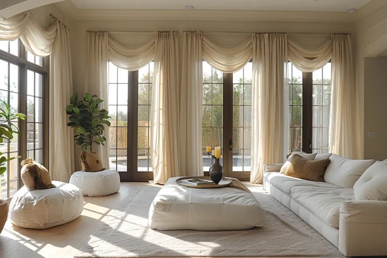 Zdjęcie Jak prasować zasłony z poliestru, aby uniknąć zniszczeń i zagnieceń