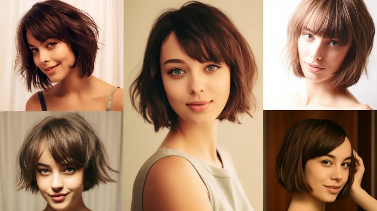 Jakie są fajne krótkie fryzury z grzywką?