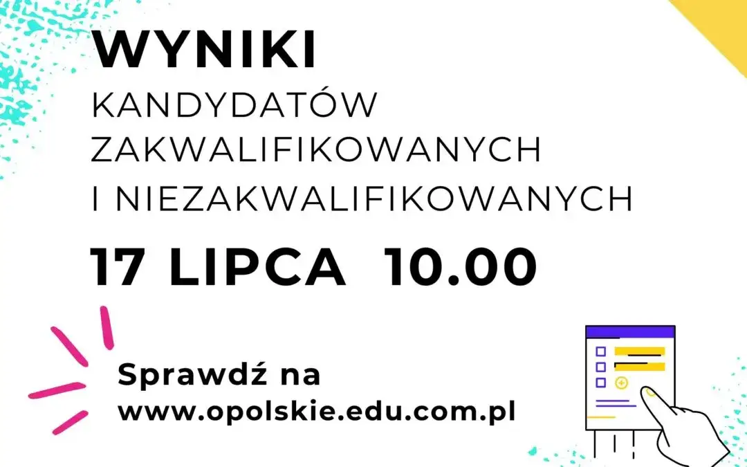 Zdjęcie Jak sprawdzić wyniki rekrutacji do szk&oacute;ł ponadpodstawowych bez stresu