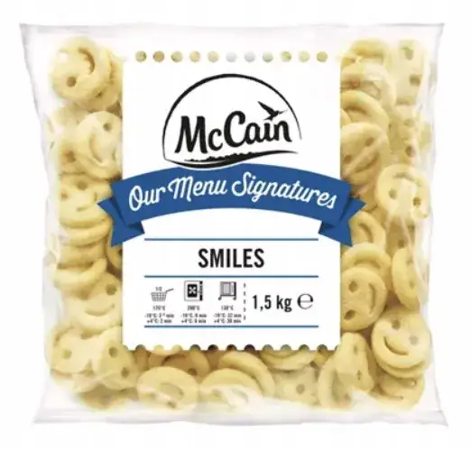 mrożone zakręcone frytki aviko mccain