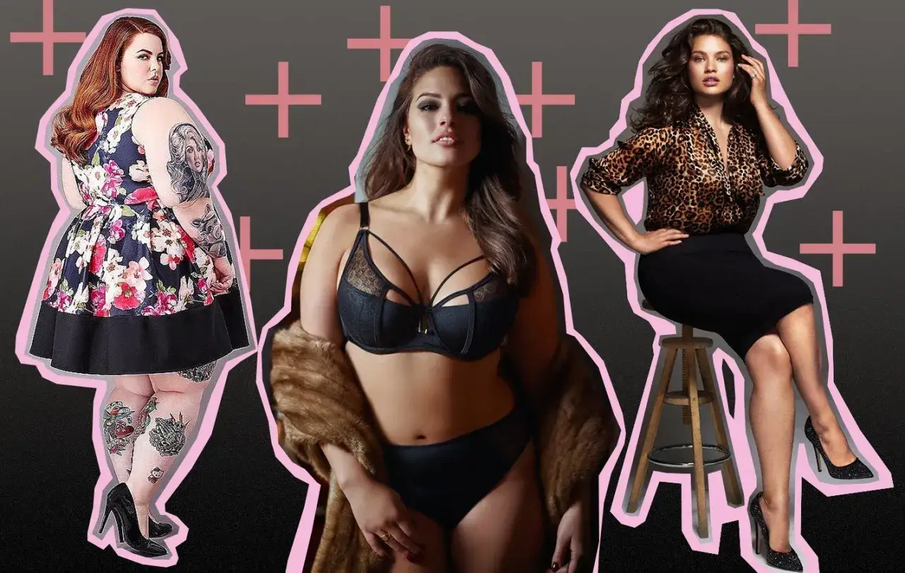 modelka plus size sesja e-commerce pokaz mody