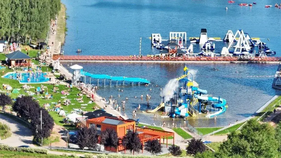 Botanica Active Park Zalew Radkowski Ninja Water Park