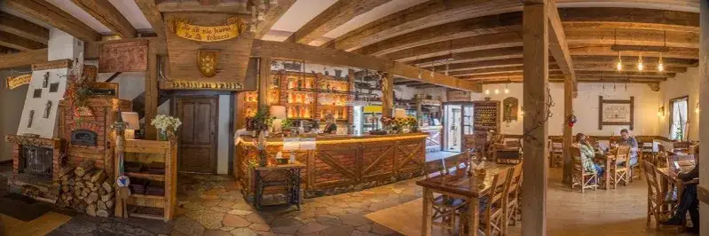 Kaszubskie restauracje wnętrze i dania