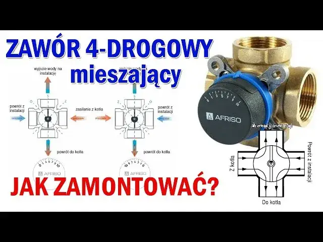 błędny montaż zaworu czterodrogowego