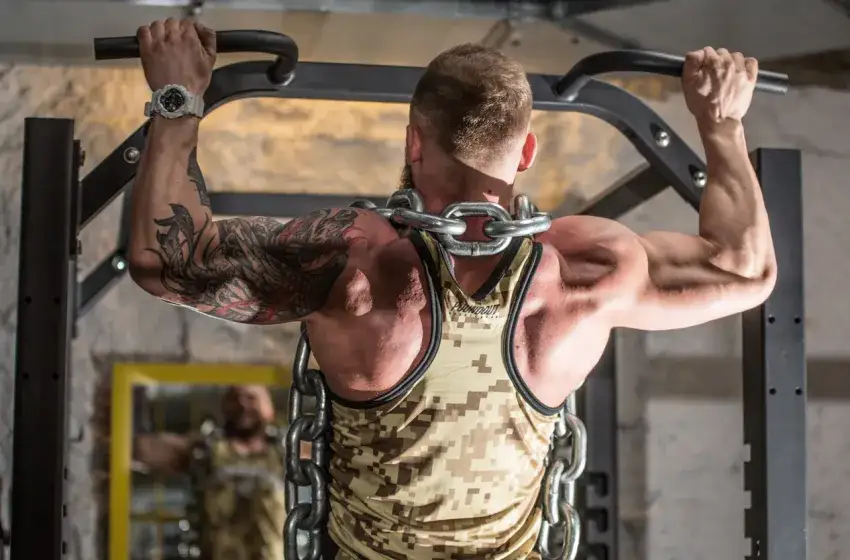 zaawansowany sportowiec CrossFit