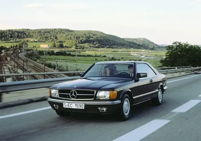 Korozja Mercedes W126 SEC typowe miejsca