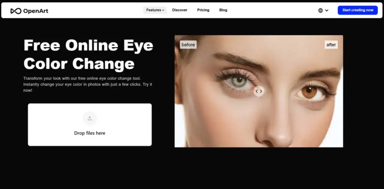 Por&oacute;wnanie kolor&oacute;w oczu aplikacja