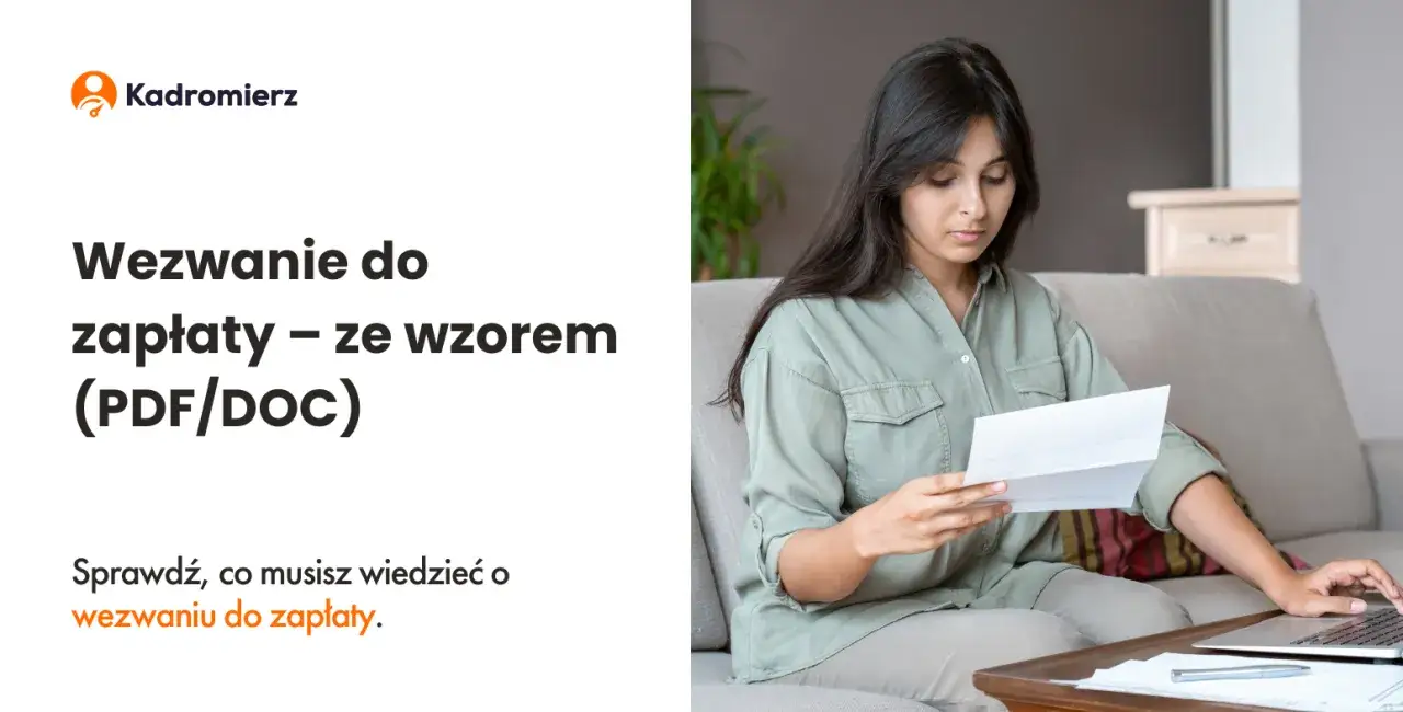 smutna osoba patrząca na rachunki lub wezwanie do zapłaty