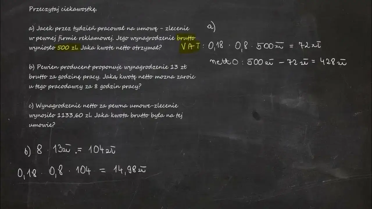 Zdjęcie Ile jest na umowę zlecenie netto? Zaskakujące kwoty, które musisz znać