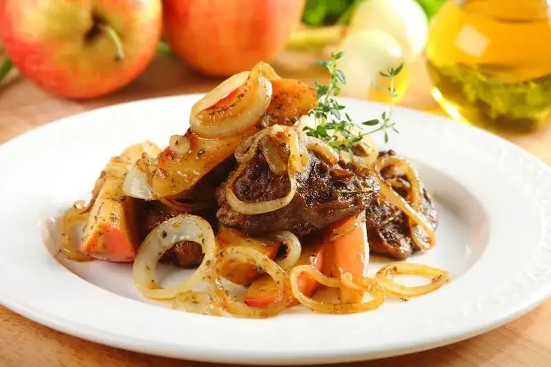 Zdjęcie Jak usmażyć wątróbkę drobiową z cebulką - prosty przepis na obiad