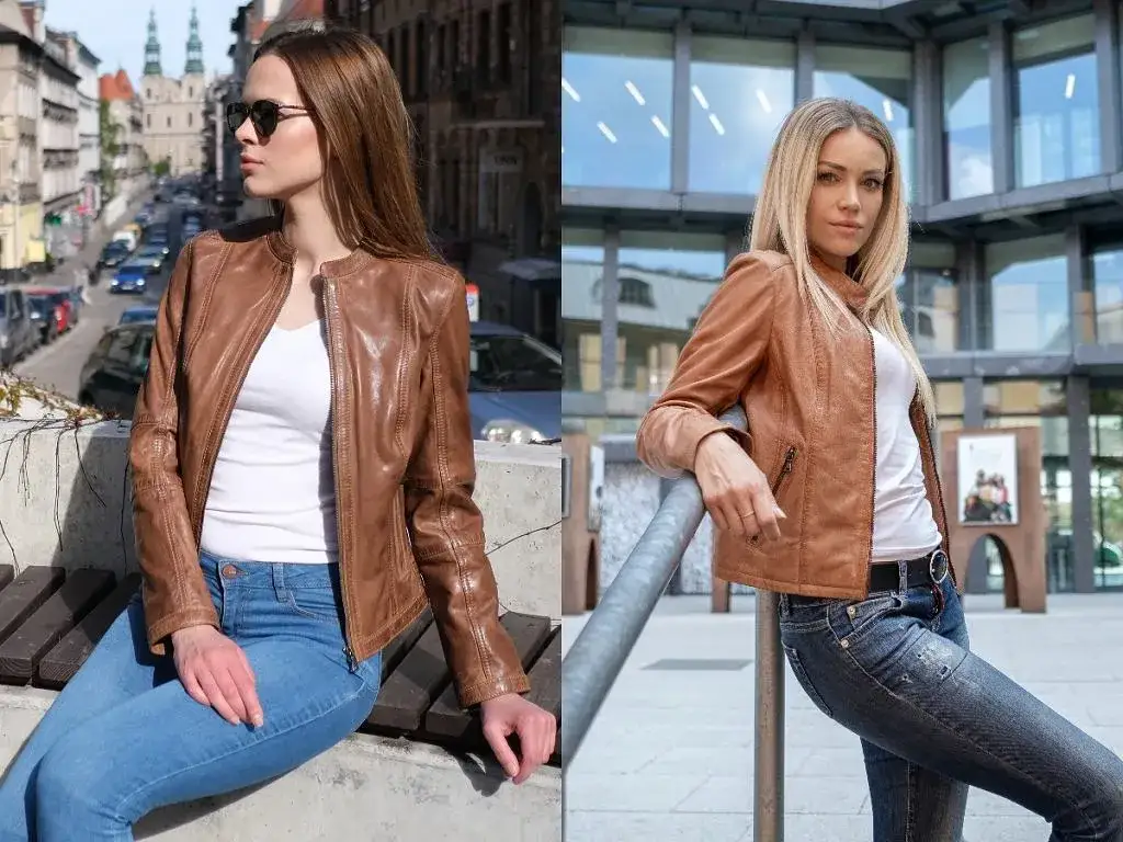 Zdjęcie Co ubrać do kurtki skórzanej: 7 stylowych porad na każdą okazję