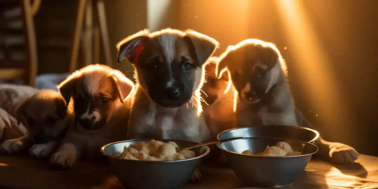 Zdjęcie Od kiedy można dokarmiać szczeniaki? Kluczowe informacje dla właścicieli