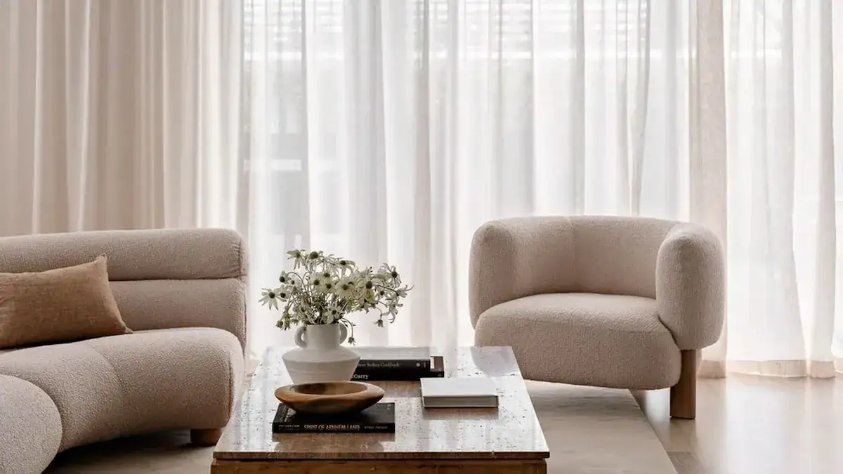Zdjęcie Cortinas para sal&oacute;n: Gu&iacute;a experta para un espacio perfecto en 2026