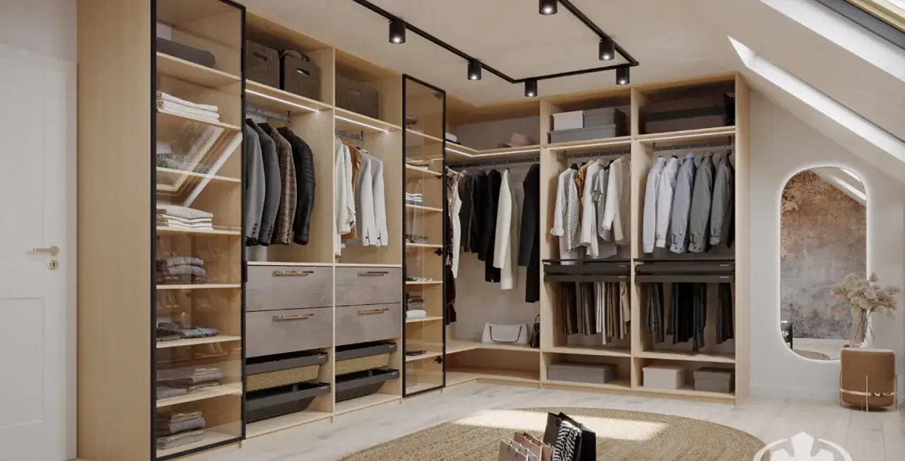 Systemy drzwi do garderoby cichy domyk